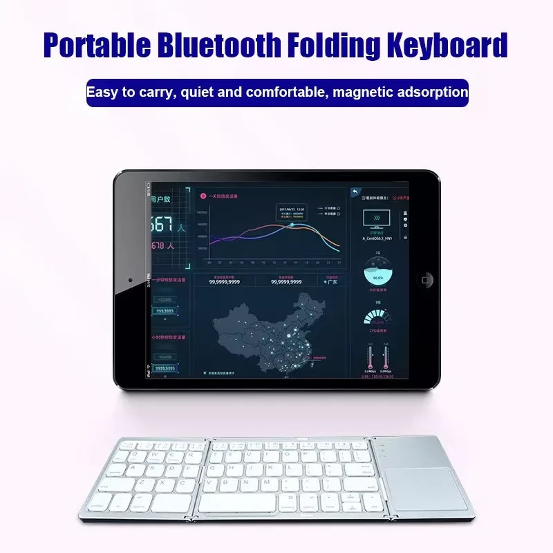 Foldable Bluetooth Keyboard