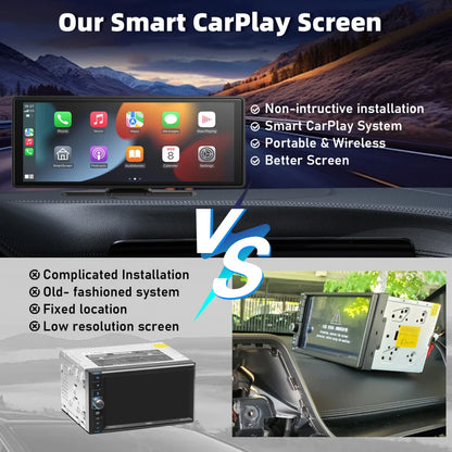 Portable Wireless CarPlay Stereo