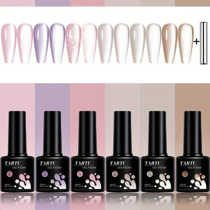 6pc Cat Eye Gel Polish Set