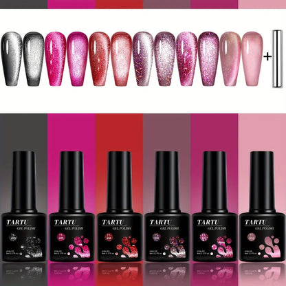 6pc Cat Eye Gel Polish Set