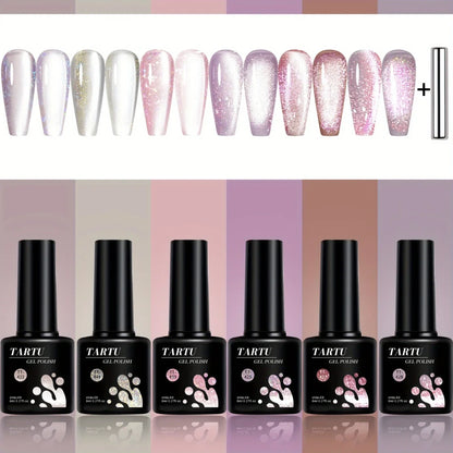 6pc Cat Eye Gel Polish Set