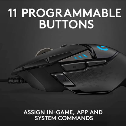 Logitech G502 HERO Wired Gaming Mouse