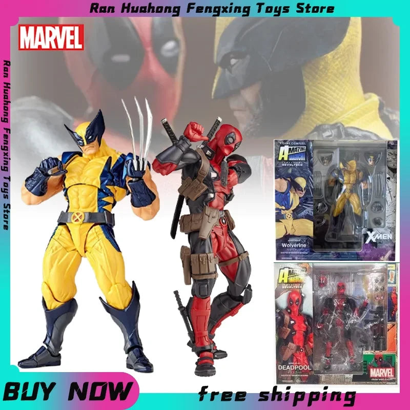 Wolverine Deadpool Comic Action Figure