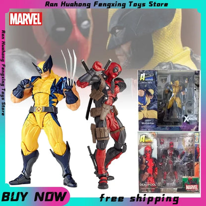 Wolverine Deadpool Comic Action Figure