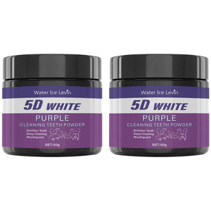 Purple Tooth Cleaning Powder